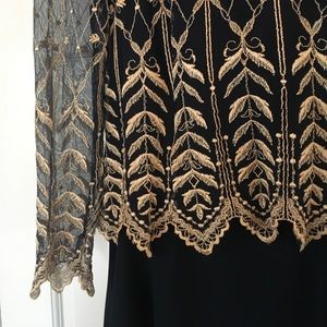 Cachet Lace Bodice Dress